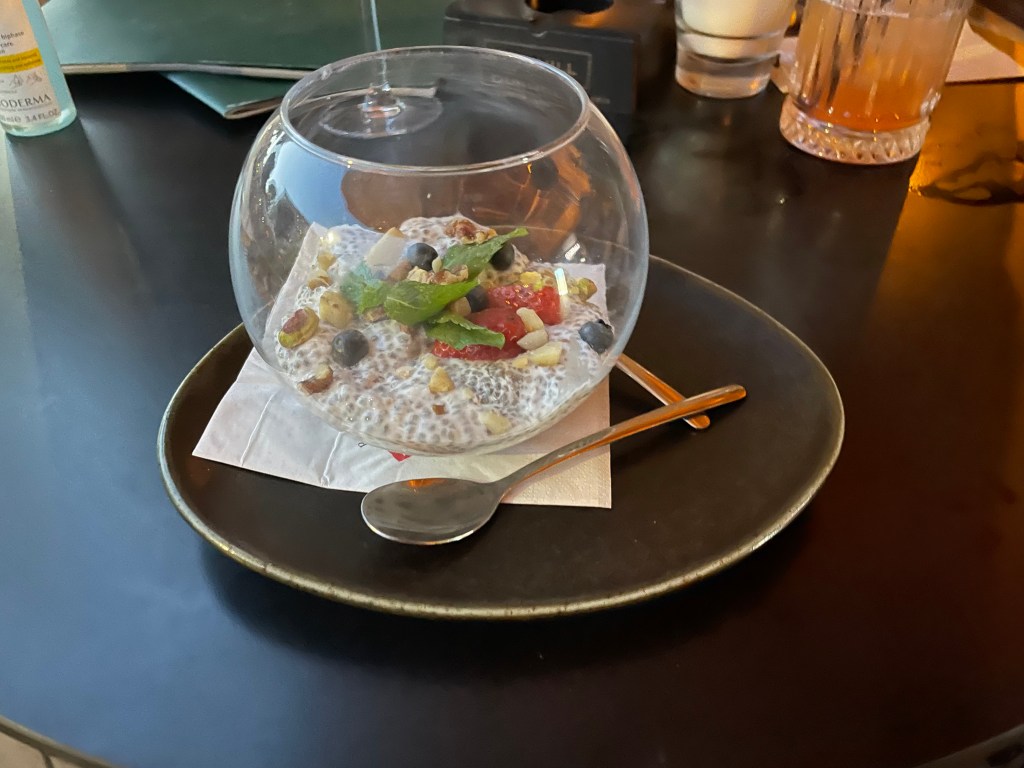 a picture of chia in a jar.