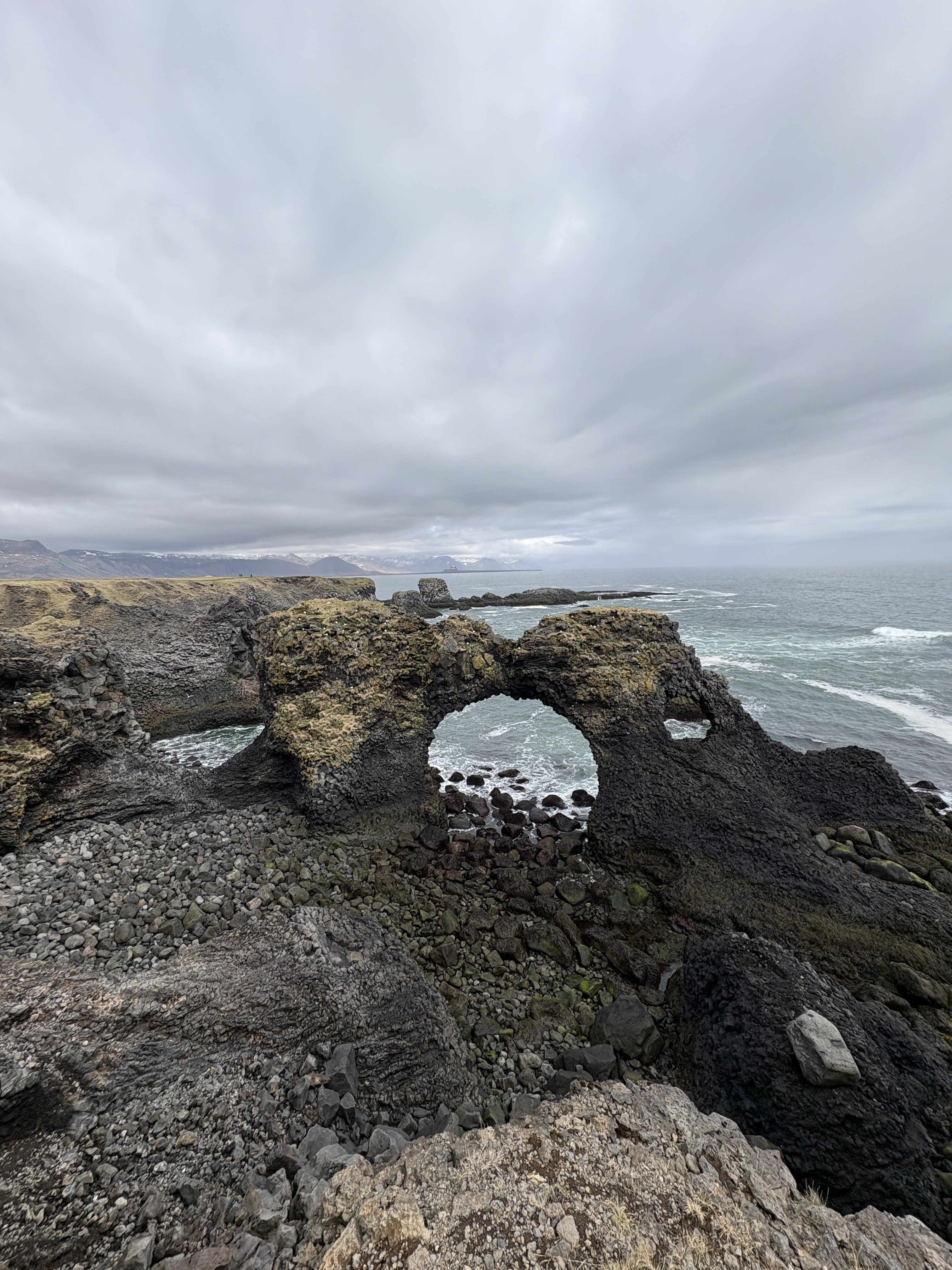 The stone arch at Arnarstapi
